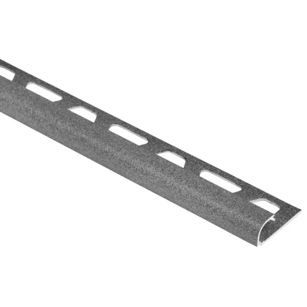 Schluter - RONDEC Bullnose Trim - Aluminum Pewter 8'