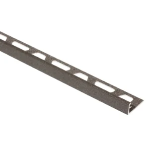 Schluter - SCHIENE Wall Tile Edging Trim Aluminum Light Anthracite 8'